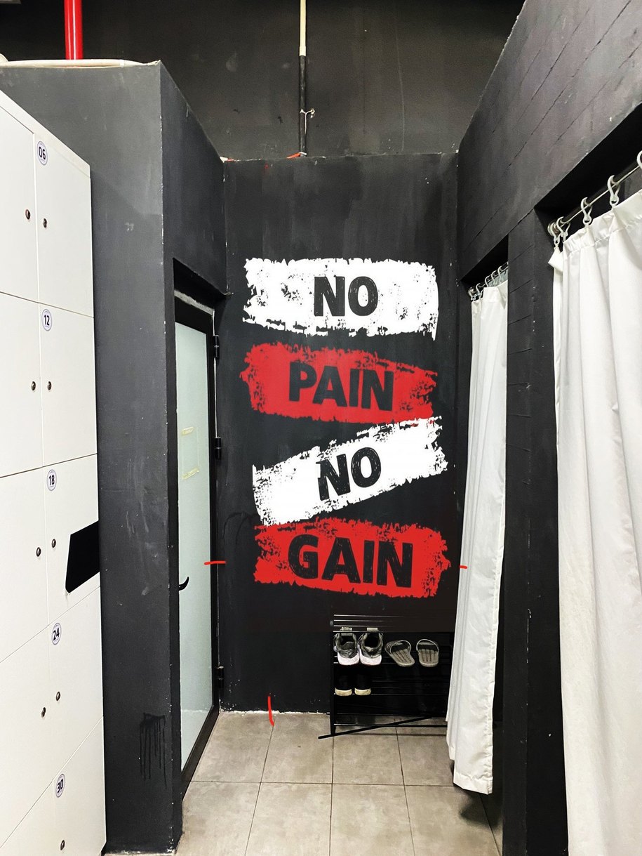 Một số mẫu tranh tường phòng Gym