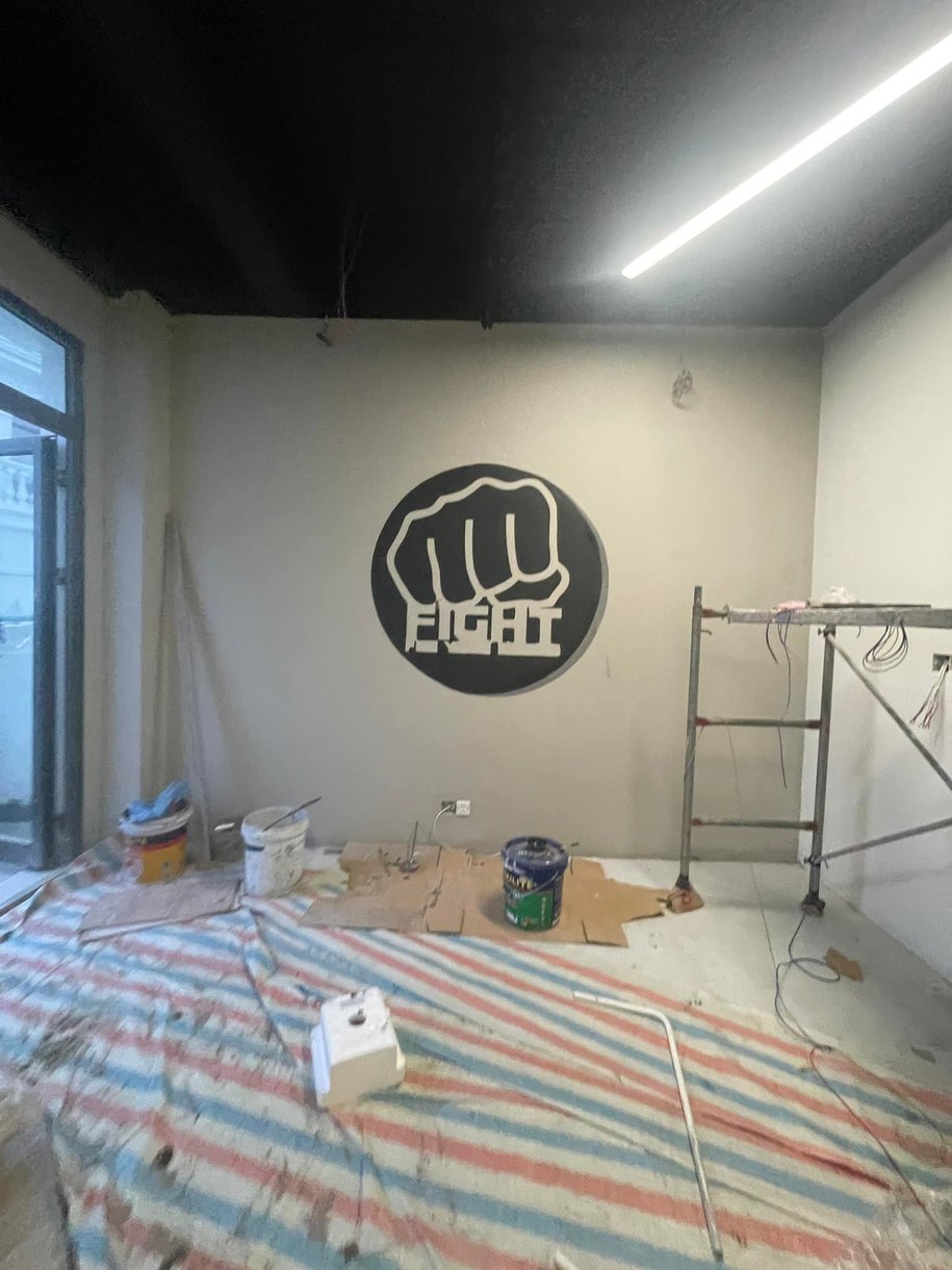 Một số mẫu tranh tường phòng Gym