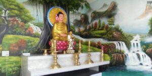 Mẫu Vẽ Tranh Tường Phòng Thờ Mang Ý Nghĩa Tâm Linh, Phong Thuỷ