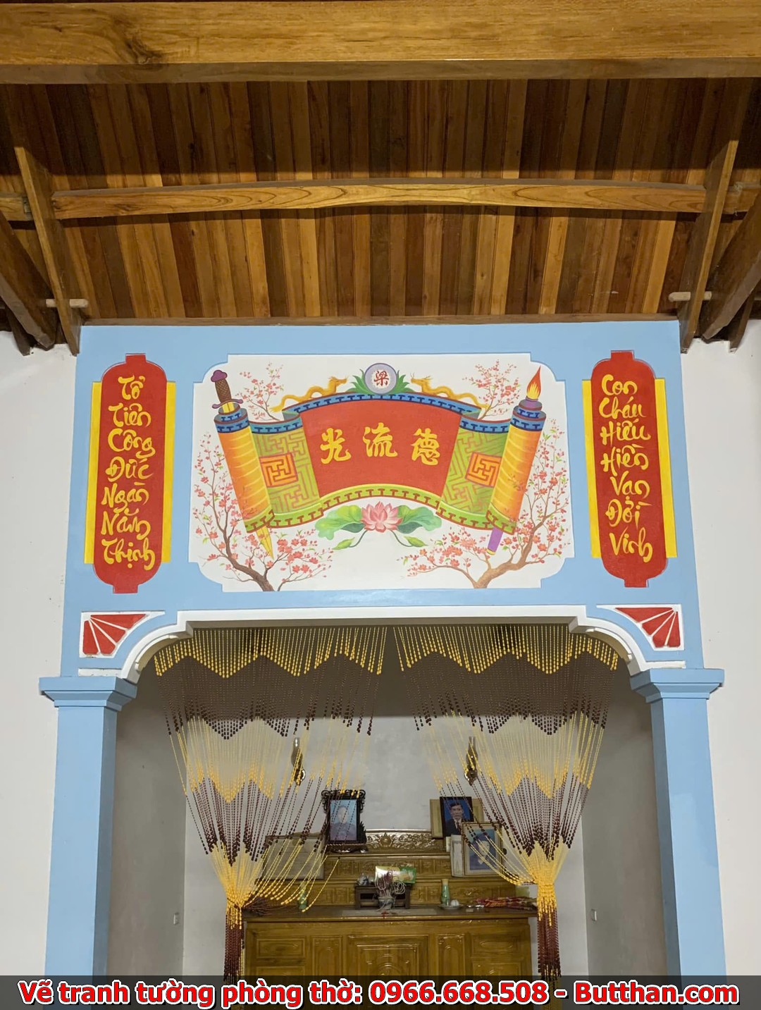 Tạo không gian trang nghiêm, thanh tịnh